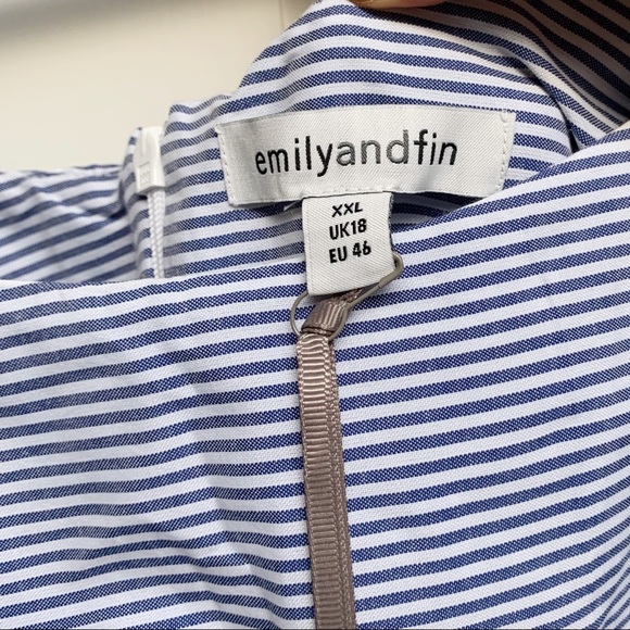 Emily and Fin Day Off Darling A-Line Dress Stripes - Picture 7 of 8